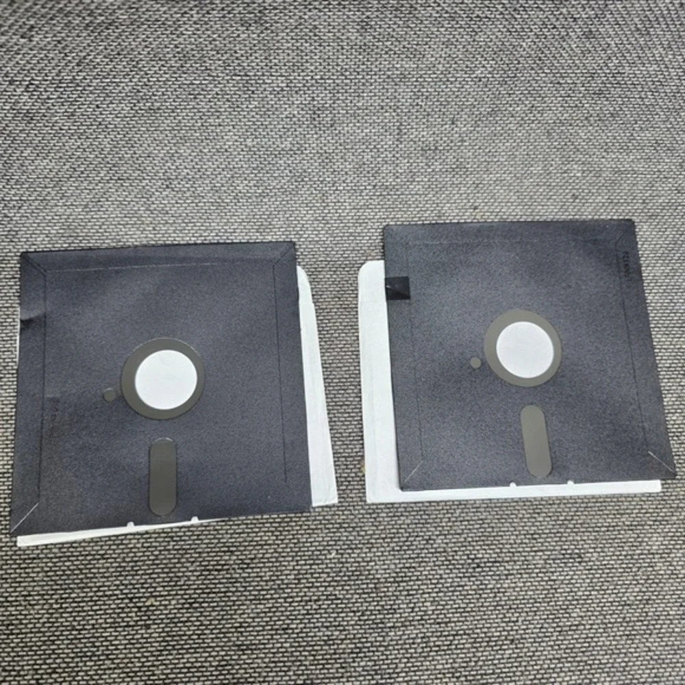 Wisdom Tree Spiritual Warfare PC Game 5.25 Floppy Disks 1992 Black Good Vintage‎